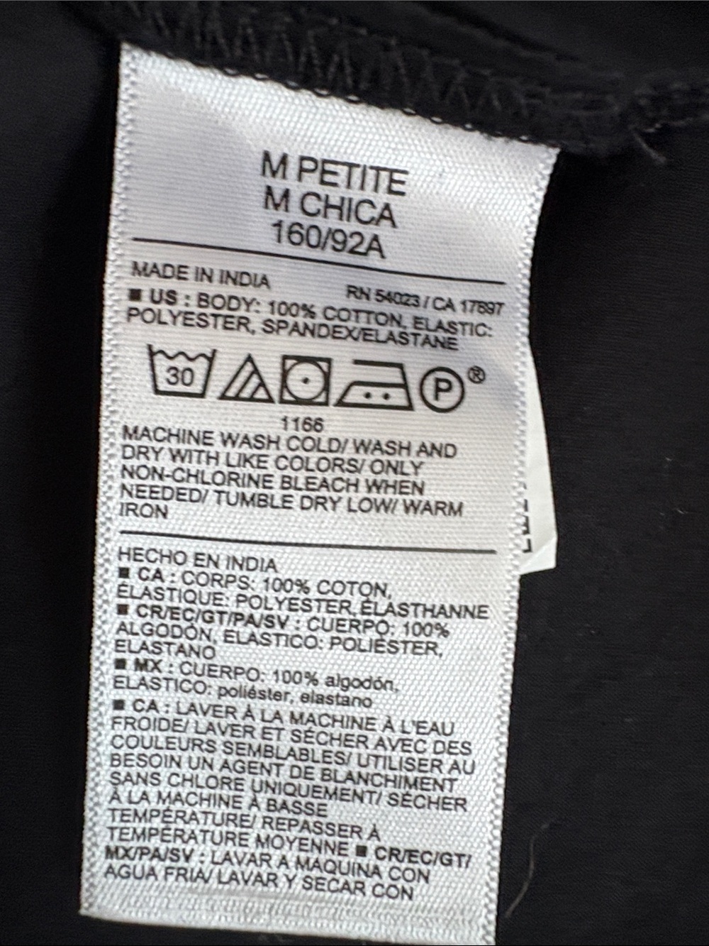 Old Navy black Fit & Flare smocked bodice midi dress w adjustable straps - Picture 13 of 16
